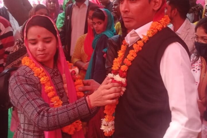 जनपद में कुल 171 जोडो का सामूहिक विवाह कार्यक्रम सम्पन्न कराया गया 