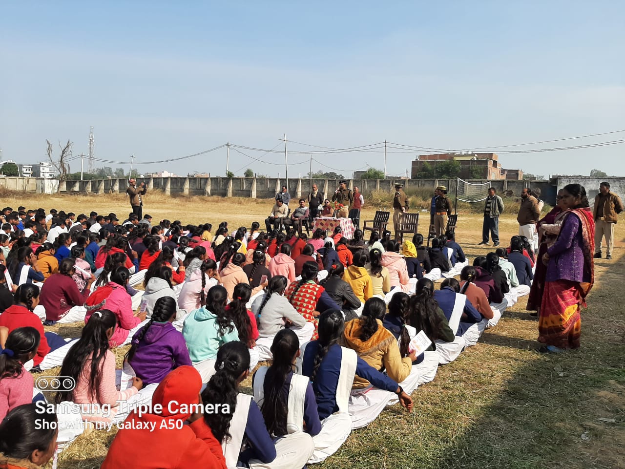 सड़क सुरक्षा पखवाड़ा के तहत आयोजित किया गया जागरूकता कार्यक्रम 