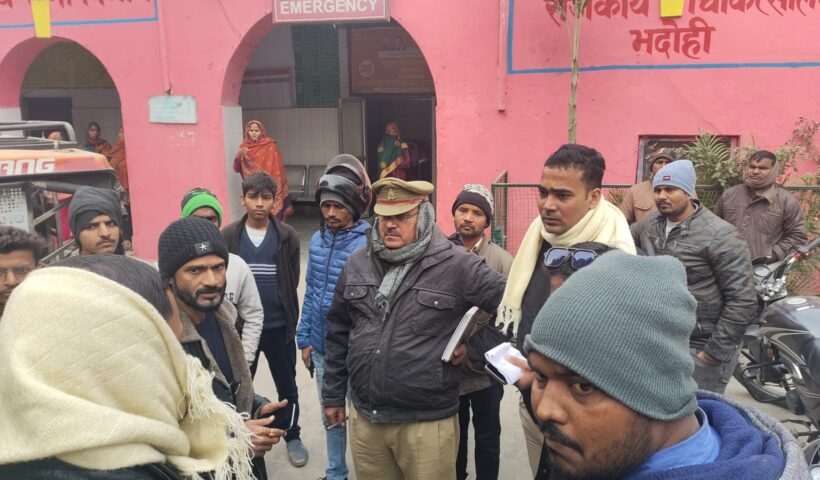 ओवरब्रिज से नीचे गिरने के कारण एक युवक की हो गई मौके पर मौत 